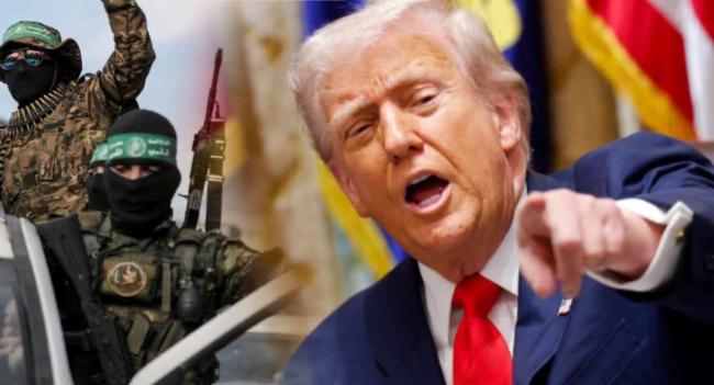 ට්‍රම්ප්ගෙන් හමාස් සංවිධානයට අනතුරු ඇඟවීමක් !